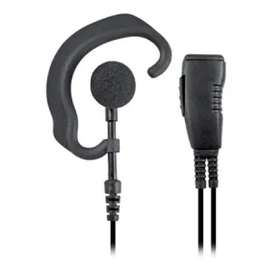 1-Wire Surveillance Mic with Earhook Ear Piece for Motorola FV300R, MR355R & T5300 Series Portables