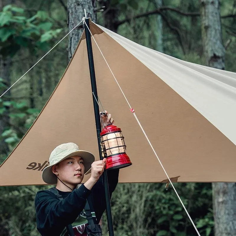 240cm/280cm Aluminum Alloy & Wood Pattern Tent Pole