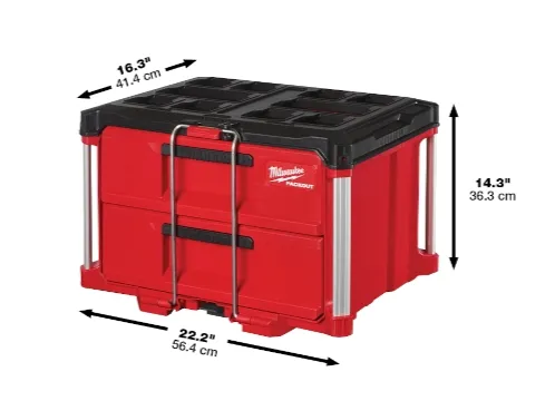 48-22-8442 Milwaukee PACKOUT 2-Drawer Tool Box