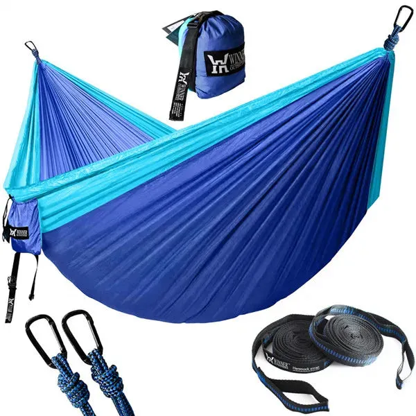 Camping Hammock Outdoor Hanging Hammocks Portable Parachute Nylon Hiking Hammock