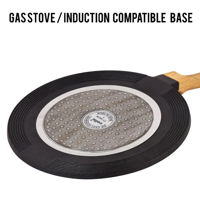 Castello Die Cast Induction Base Flat Tawa