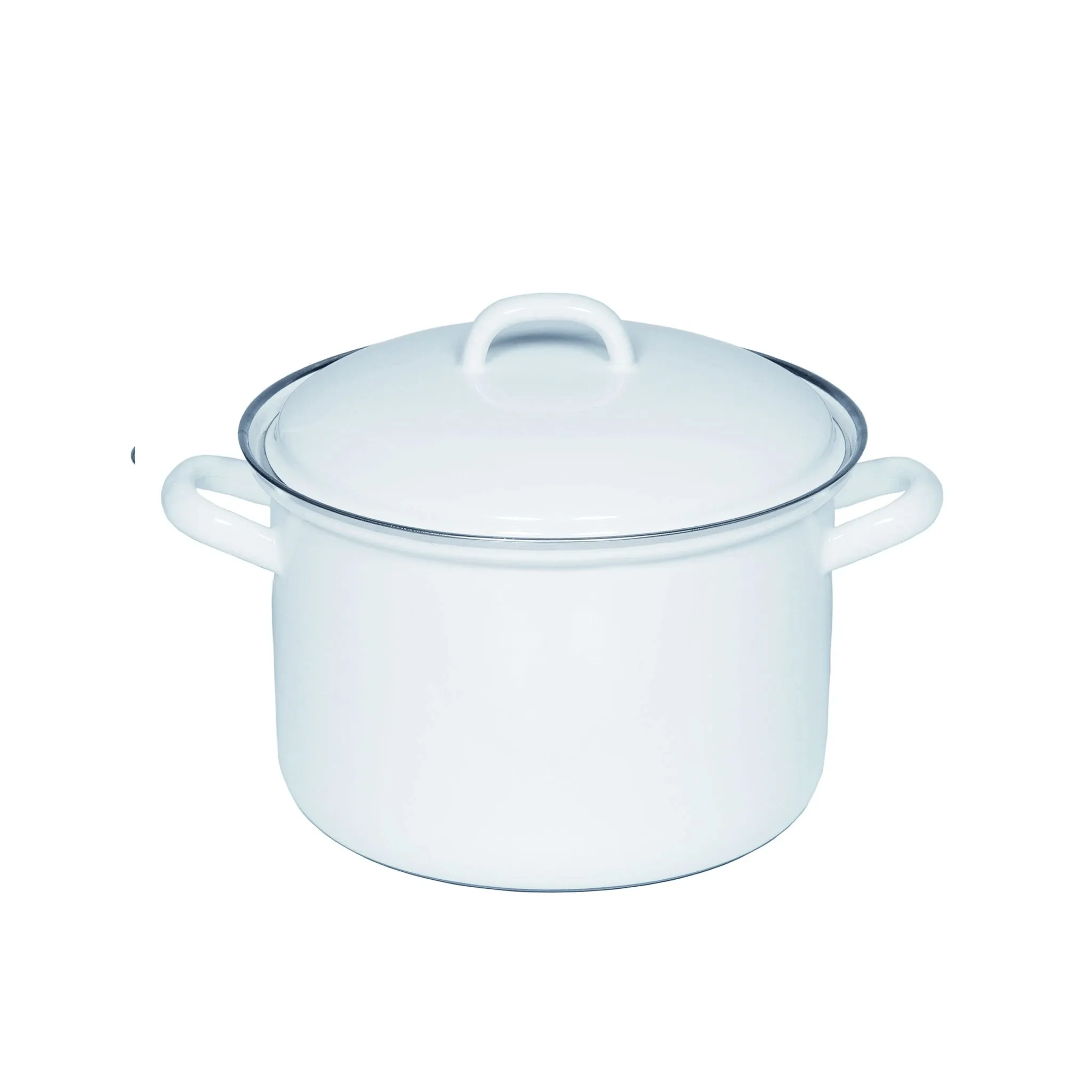 Classic Stockpot with Lid 22cm/4.5L White