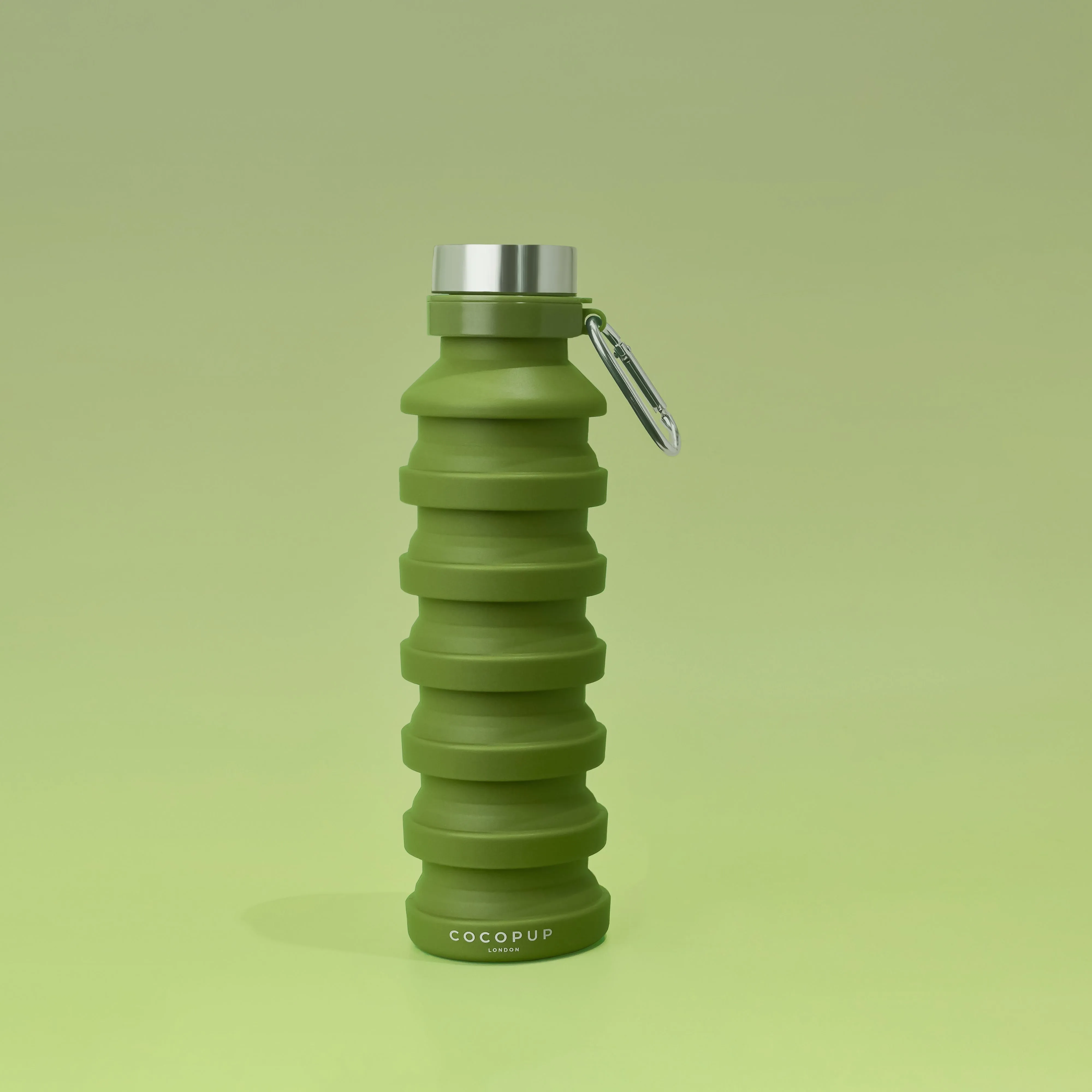 Collapsible Water Bottle by Cocopup - Khaki