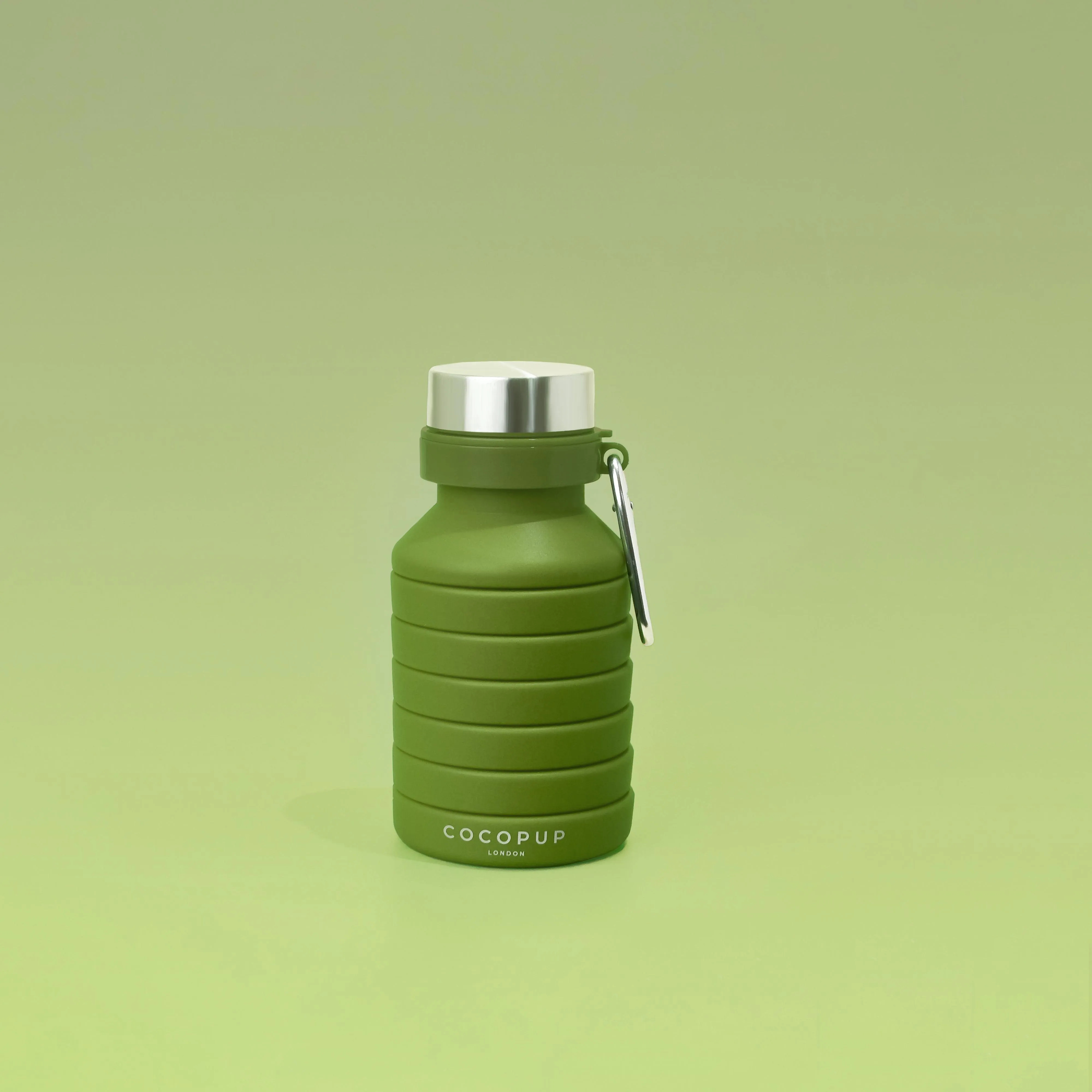 Collapsible Water Bottle by Cocopup - Khaki