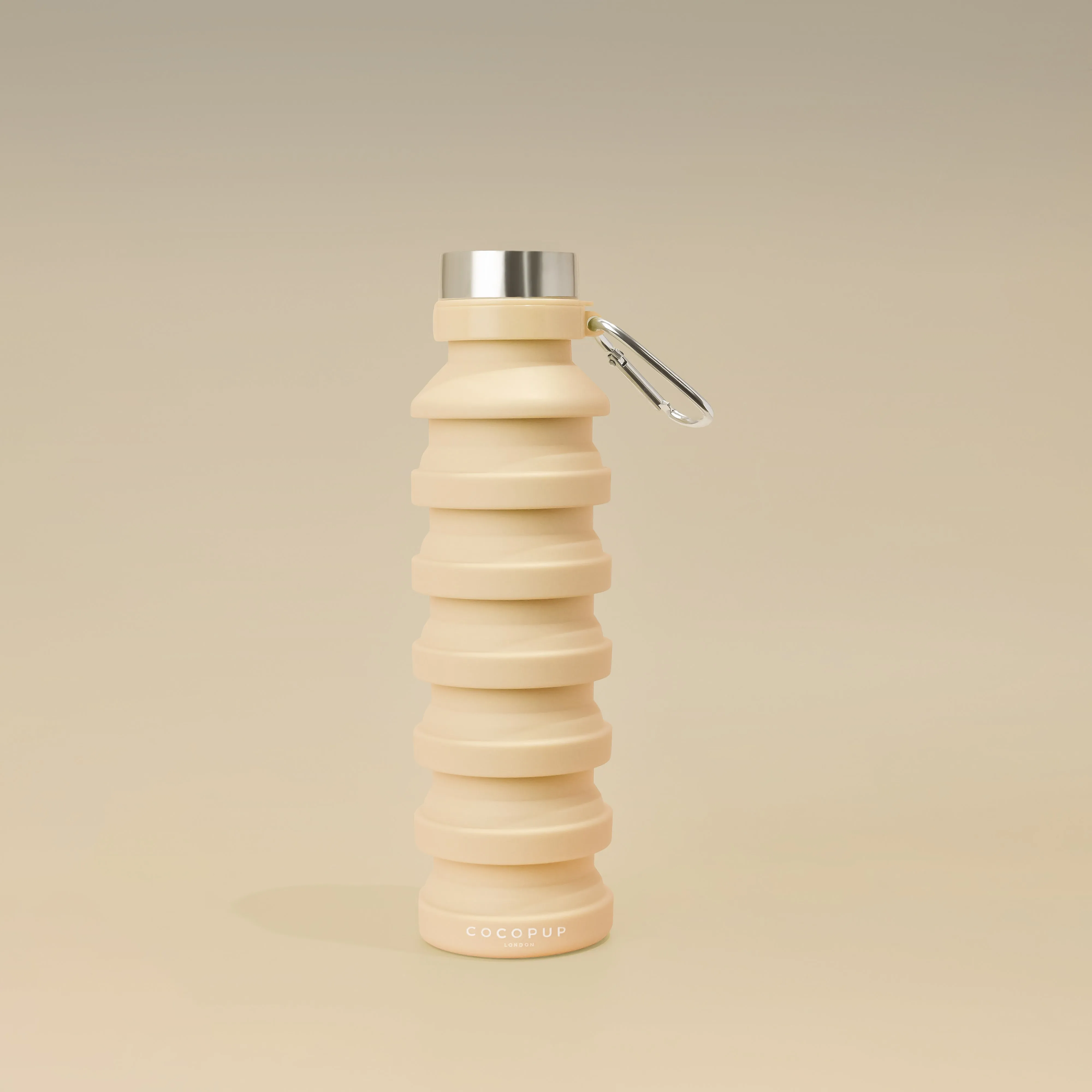 Collapsible Water Bottle by Cocopup - Nude