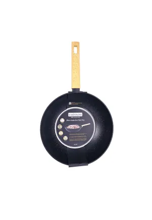 Cuisson Noir Collection Black Wok Pan 28cm