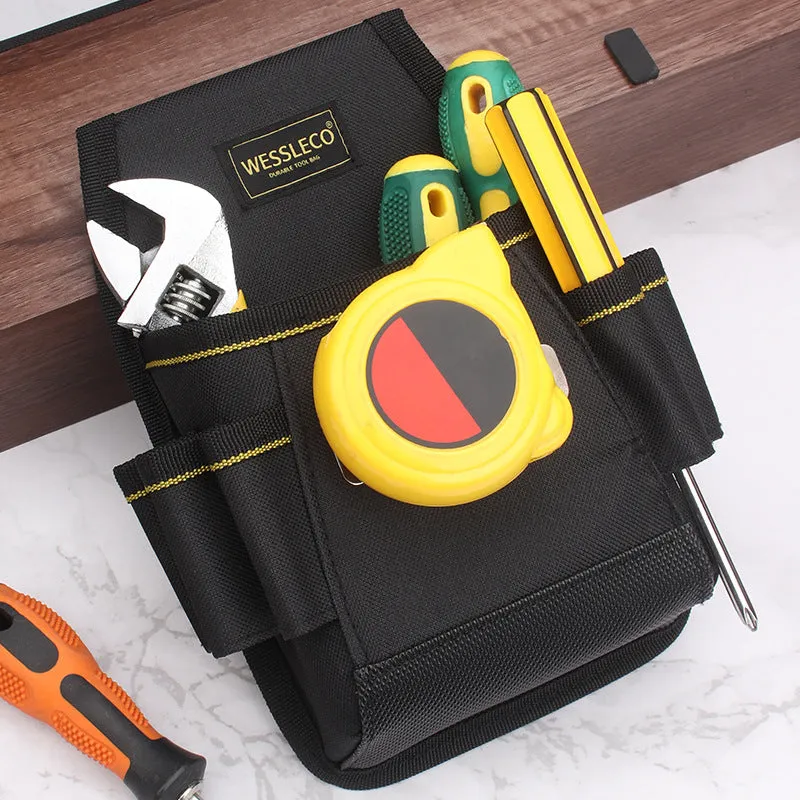 Electrician Bag Multifunctional Household Electrician Tool Bag Portable Tool Belt Bag Five