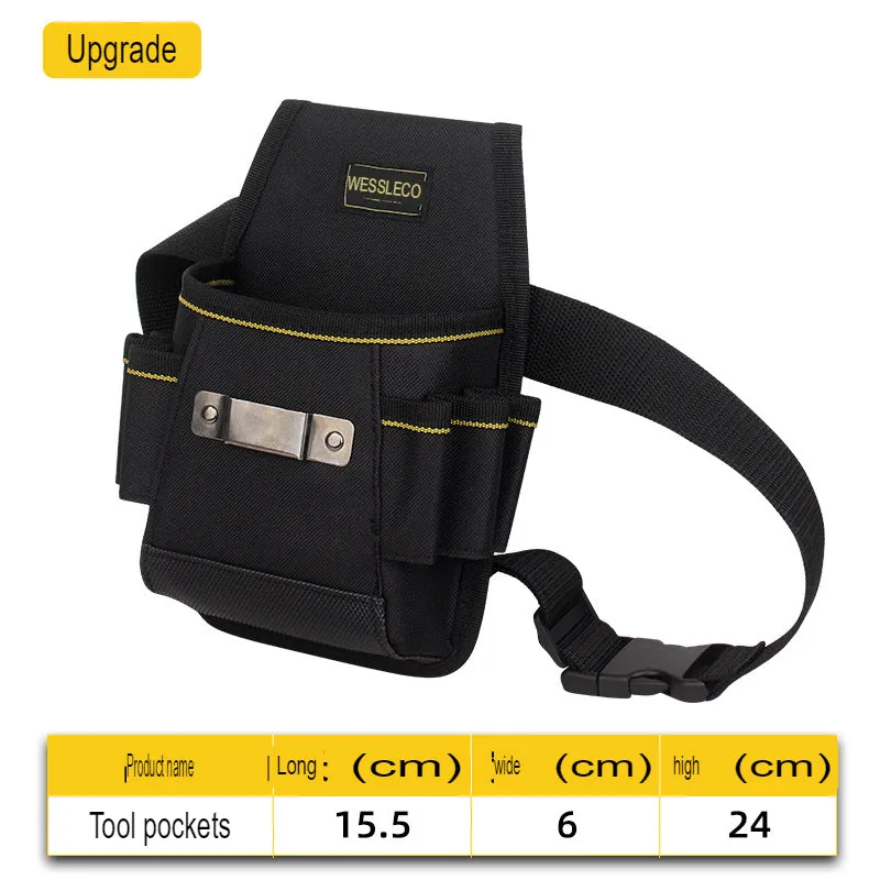 Electrician Bag Multifunctional Household Electrician Tool Bag Portable Tool Belt Bag Five