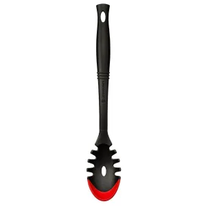 Le Creuset Revolution Bi-Material Pasta Spoon - Cerise