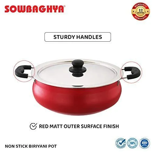 NS Biriyani Pot with SS Lid - 6Ltr