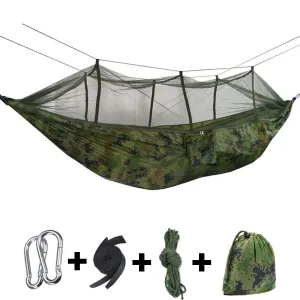 Outdoor Camping Hammocks with Mosquito Net