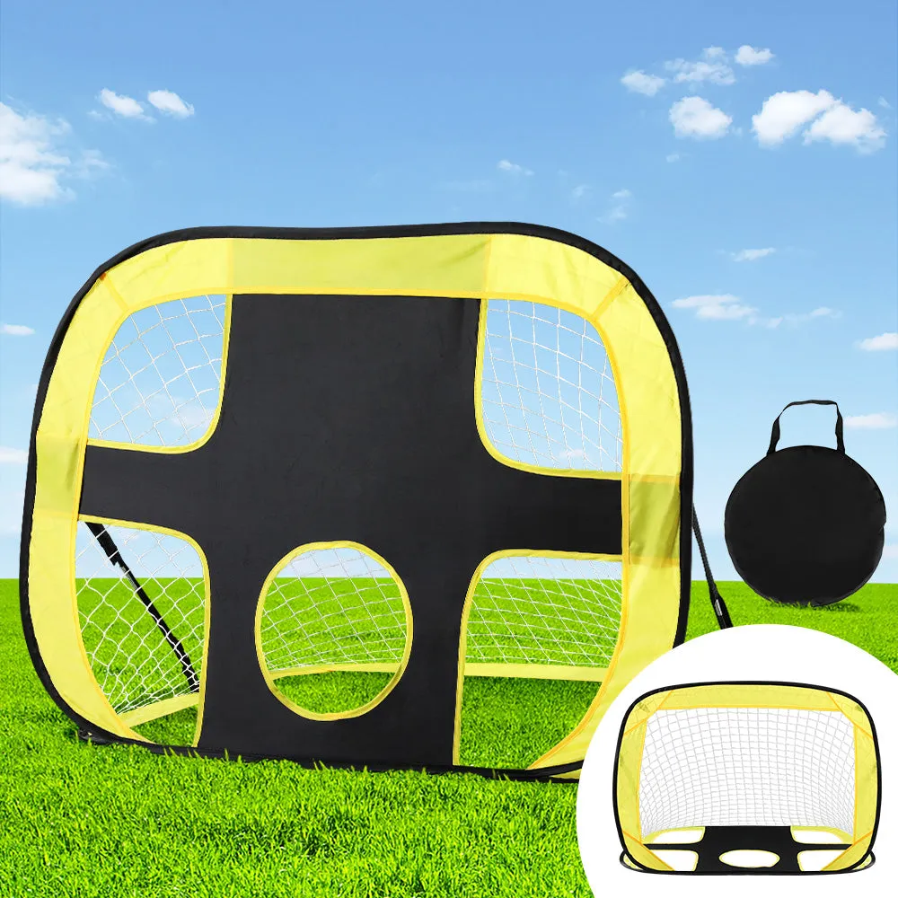 Portable Durable Soccer Target Net with Carry Bag - Everfit