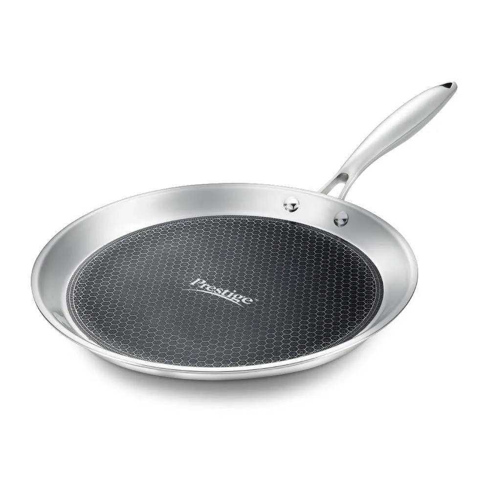 Prestige Tri-Ply Honey Comb Stainless Steel Tawa