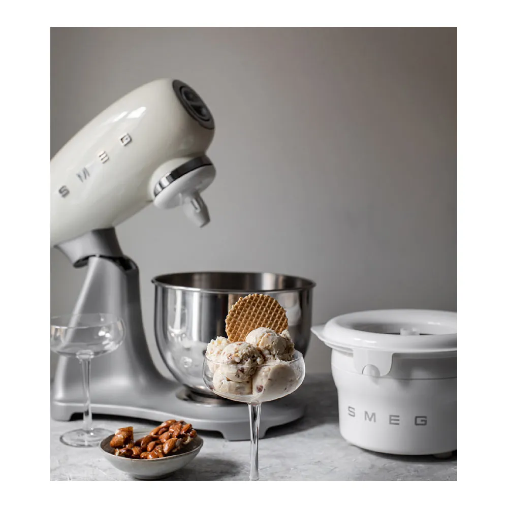 Smeg Retro Stainless Steel Stand Mixer with SS Bowl