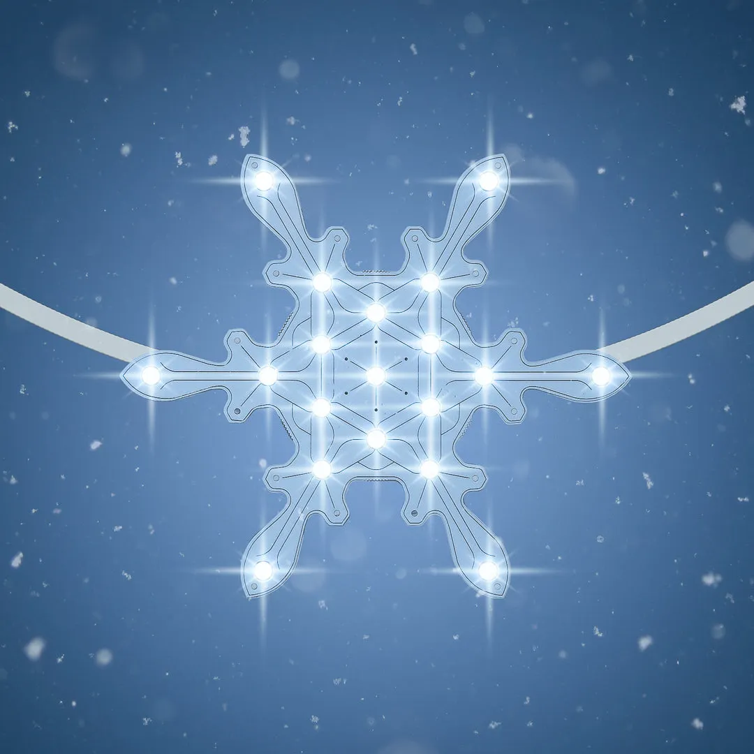 Snowflake: a project by Lucky Resistor