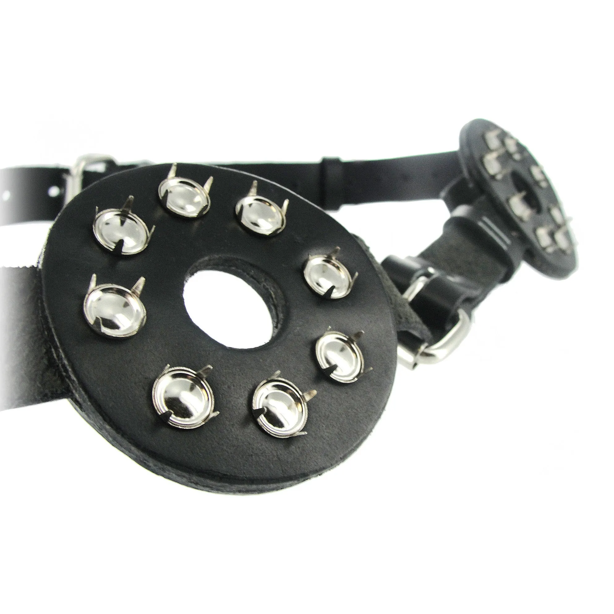 Studded Spiked Breast Binder with Nipple Holes