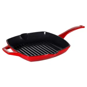 Swiss Diamond - Cast Iron Square Grill - 10.25″ x 10.25″