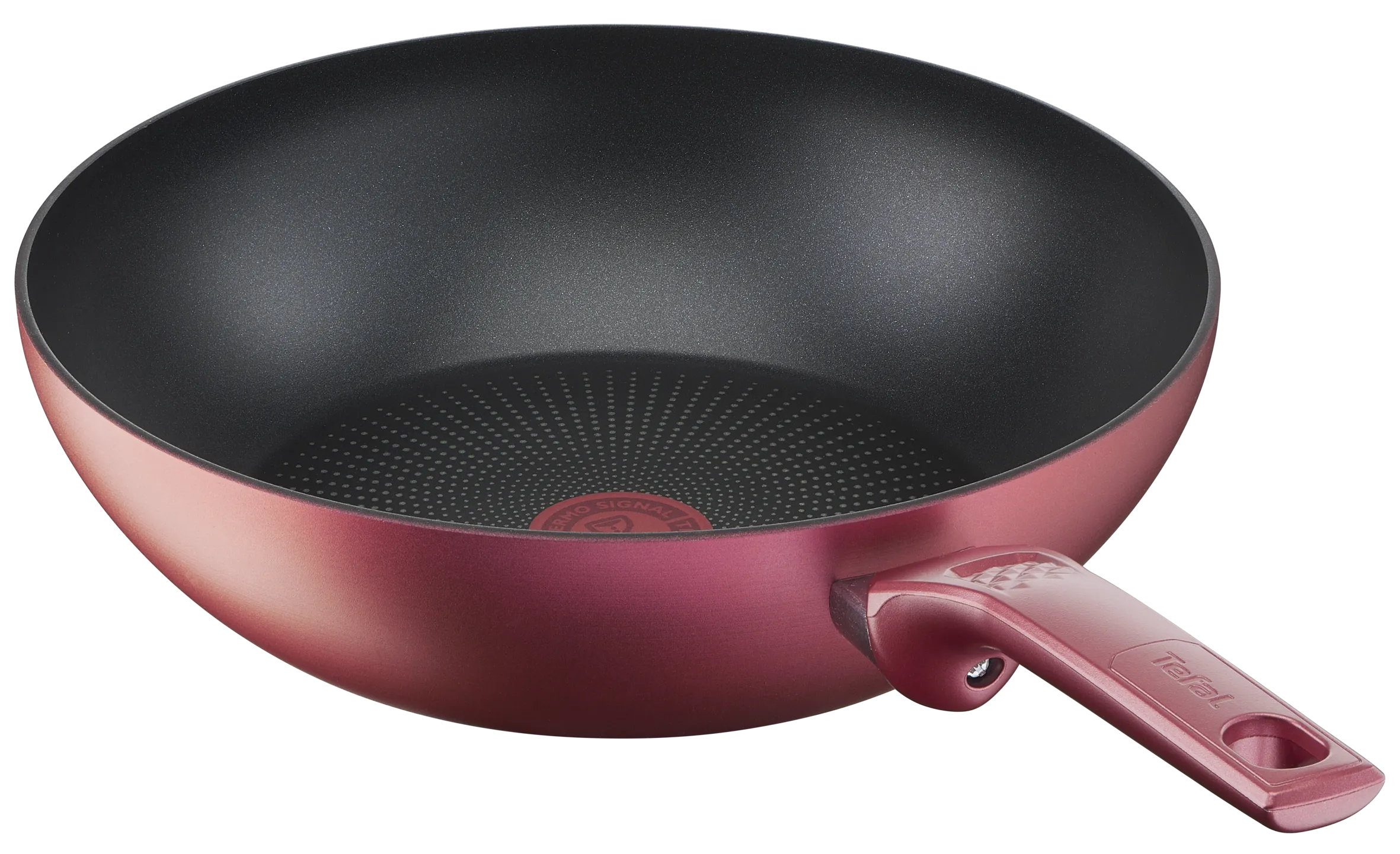 Tefal Daily Chef Red Non-Stick Induction Wok 28cm