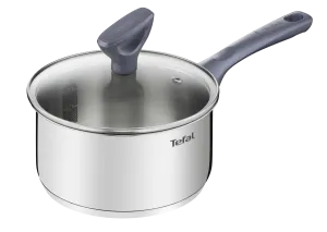 Tefal Daily Cook Stainless Steel Induction Saucepan 16cm/1.5L   Lid