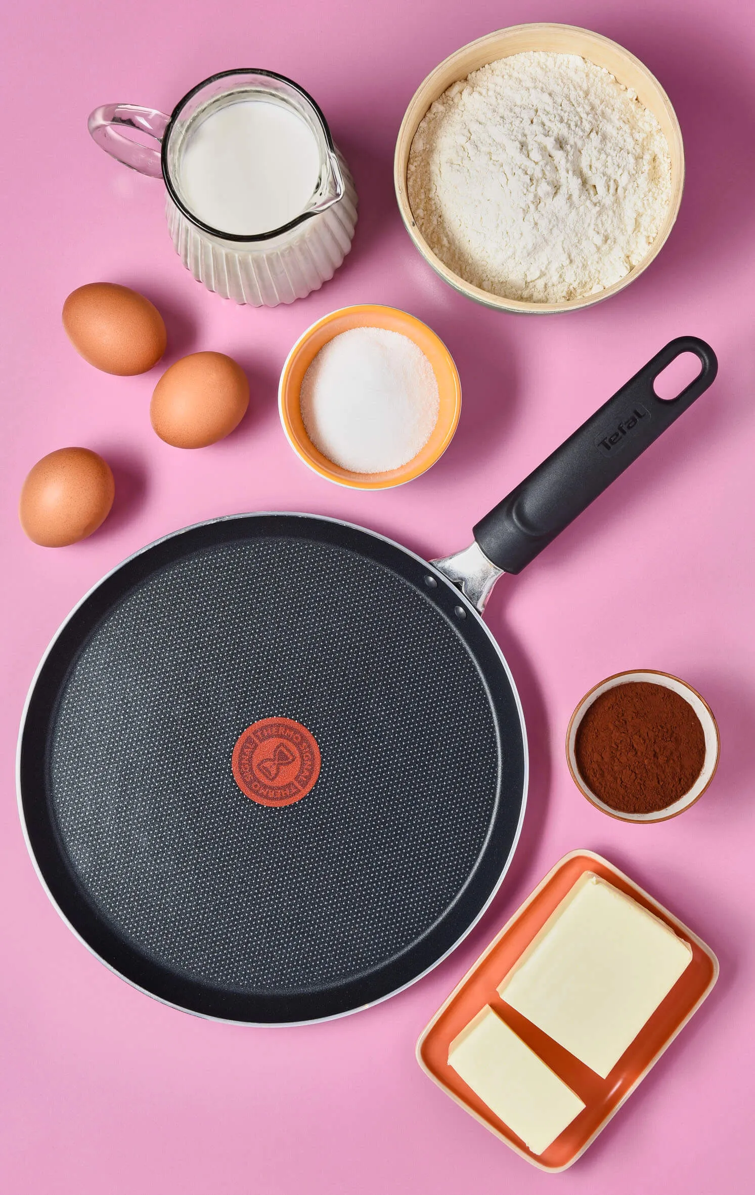 Tefal Simply Clean Non-Stick Pancake Pan 25cm