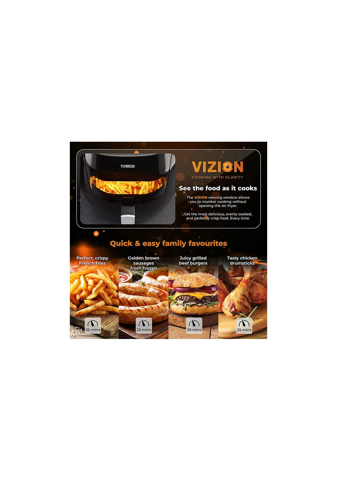 Vortx Vizion 7L Digit Air Fryer | T17072