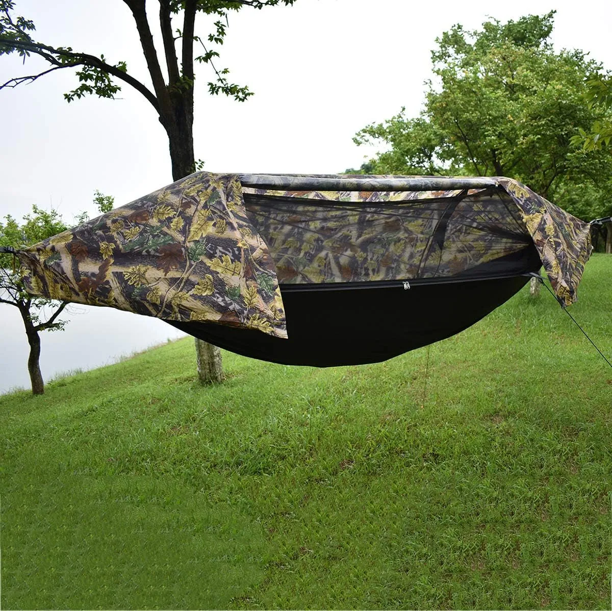 Wintming Hammock with Mosquito Net and Rain Fly Cover 3 in 1